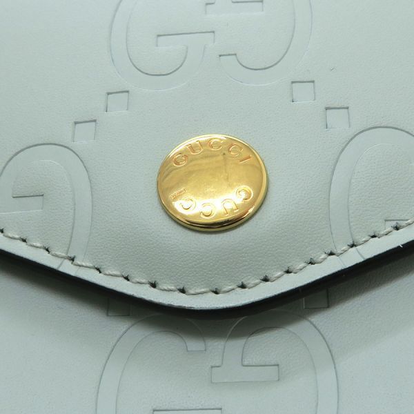 Gucci Super Mini Embossed Messenger Bag