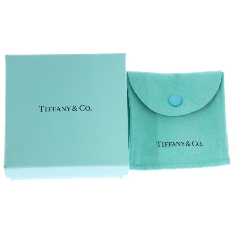 Tiffany & Co Love Knot Hook Eye Bracelet Bangle Silver