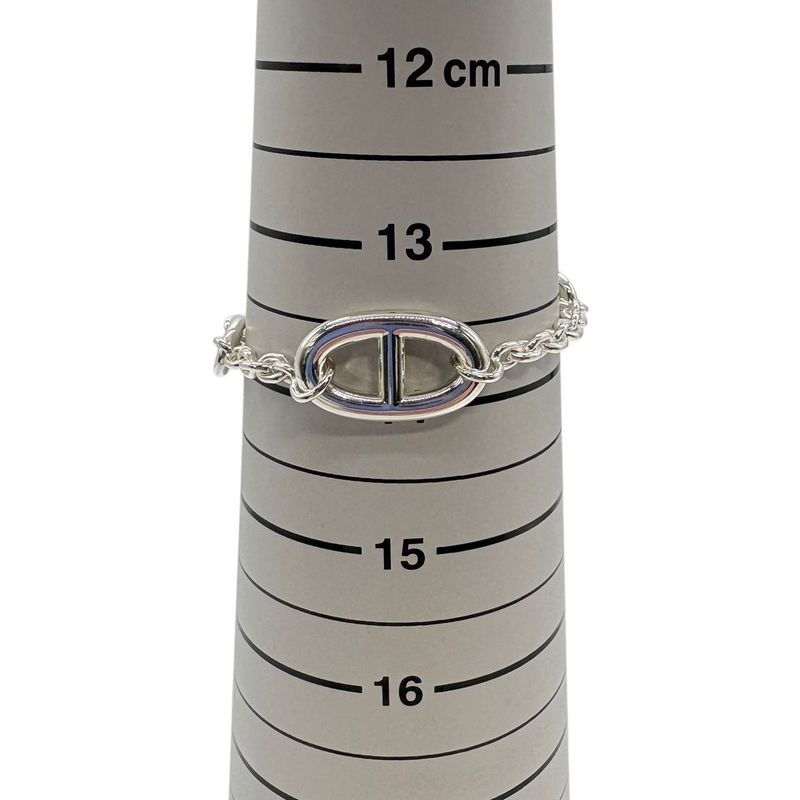 Hermes Bracelet Chaine D'ancre Farandole Silver