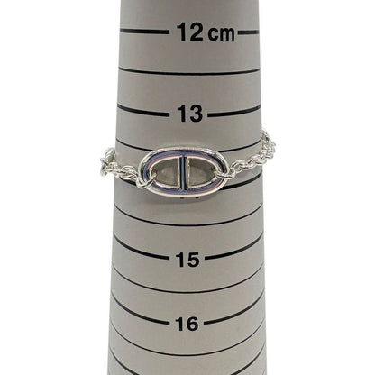 Hermes Bracelet Chaine D'ancre Farandole Silver