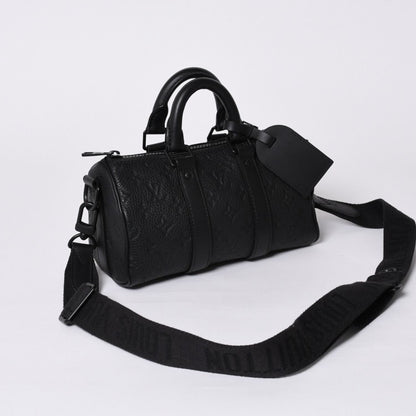 Louis Vuitton Keepall Bandouliere 25 Shoulder Bag Monogram Taurillon — view 3