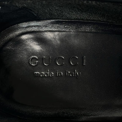 Gucci Loafers 10 Black Horsebit Leather