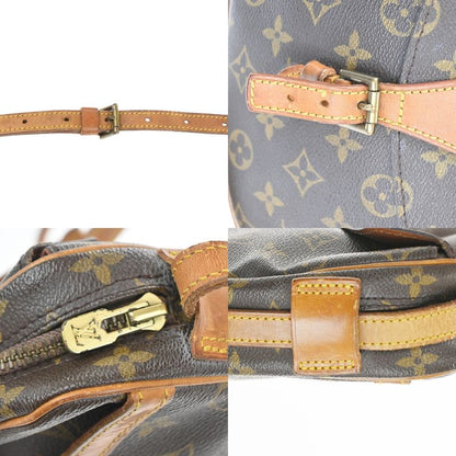Louis Vuitton MM Shoulder Bag Monogram Leather