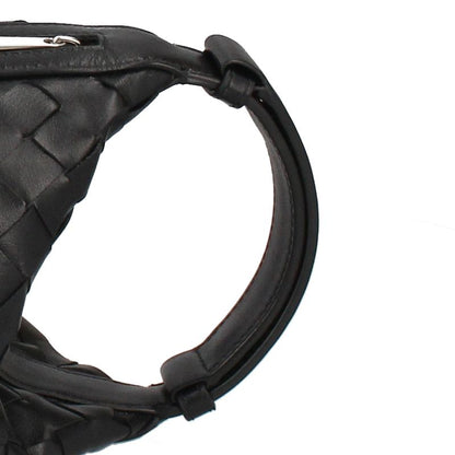 Bottega Veneta Vertical Wallace Intrecciato Bags Black Shoulder Bag