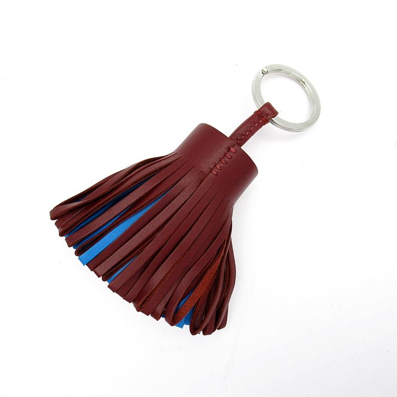 Hermes Carmen Key Holder Any Milo Rouge Ash Blue Zanzibar Rose Sakura