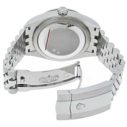 Rolex Sky Dweller Watch Jubilee Mint Green Box 18k White Gold SS