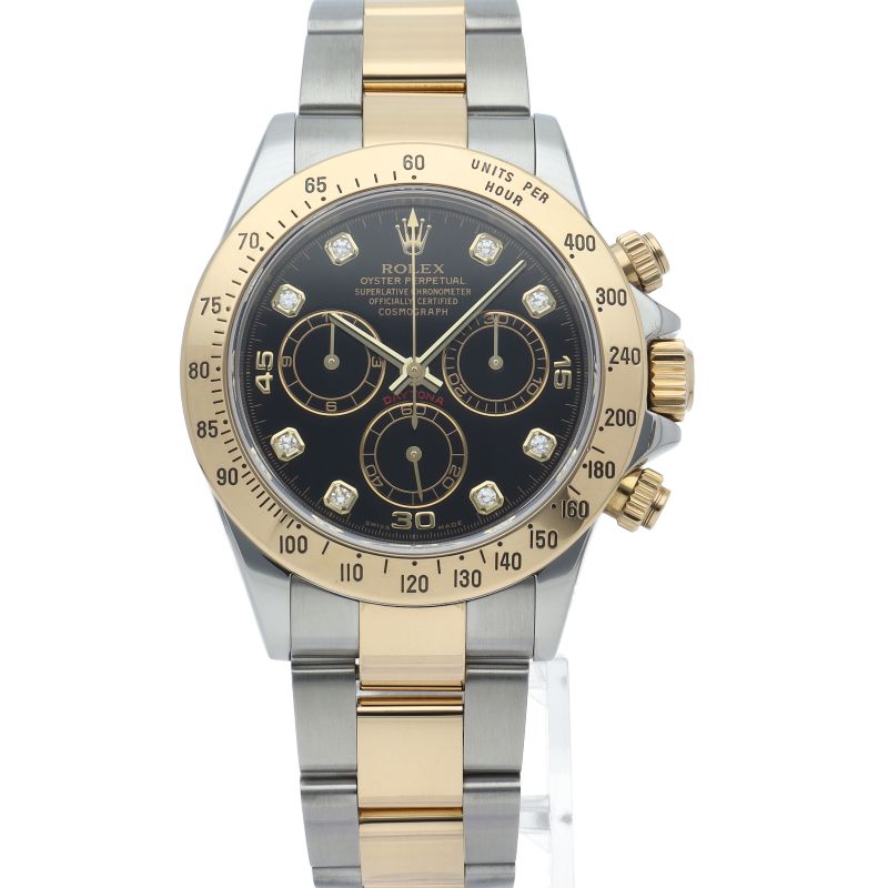 Rolex Cosmograph Daytona Watch Diamond Box International Service Card 18k