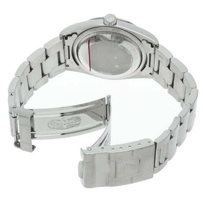 Rolex Only Swiss SS Watch Black Polished