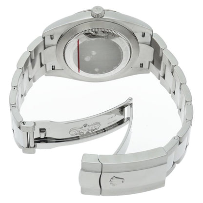 Rolex Datejust 41 Watch Oyster Azroble Box 18k White Gold SS