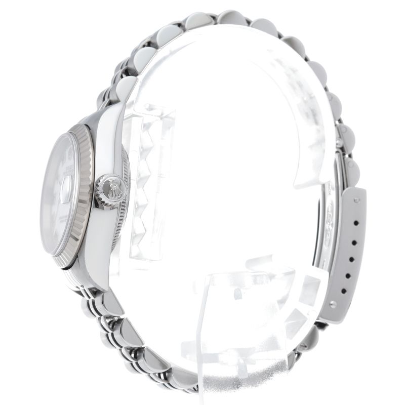 Rolex Datejust Watch 18k White Gold SS Polished