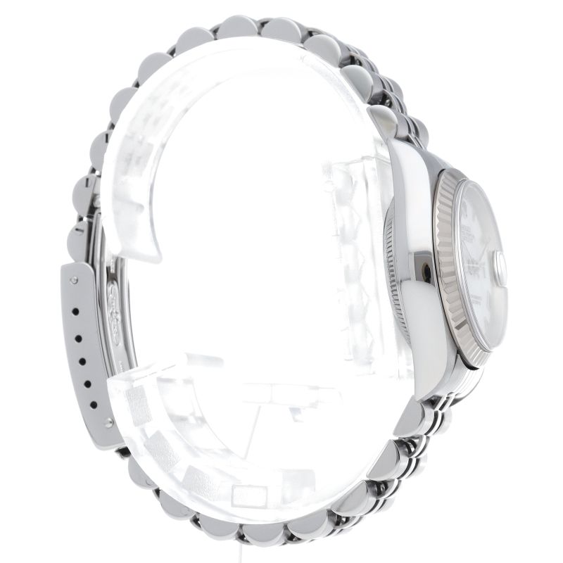 Rolex Datejust Watch 18k White Gold SS Polished