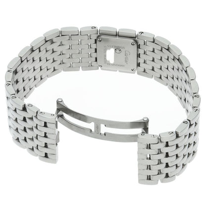 Cartier Ribbon Watch Shell SS Blue Polished