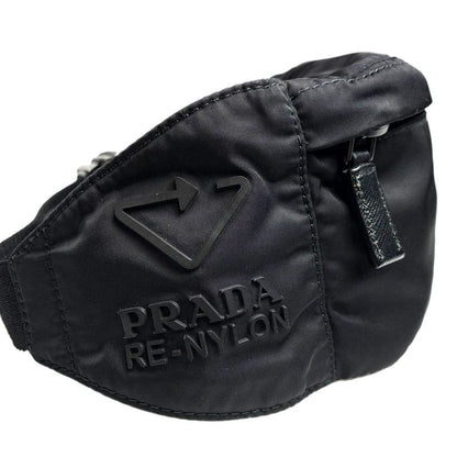Prada Re-Nylon Belt Bag Black Waist