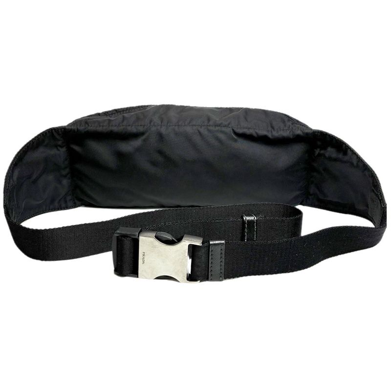 Prada Re-Nylon Belt Bag Black Waist