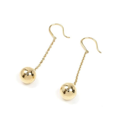 Tiffany & Co 18k Yellow Gold Ball Earrings