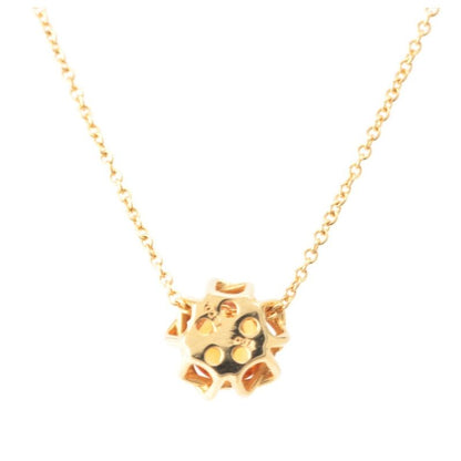 Tiffany & Co Citrine Necklace 750 Gold Orange