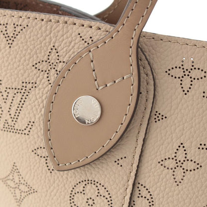 Louis Vuitton Monogram Mahina Leather Hina PM 2-Way Shoulder Tote Handbag Gare