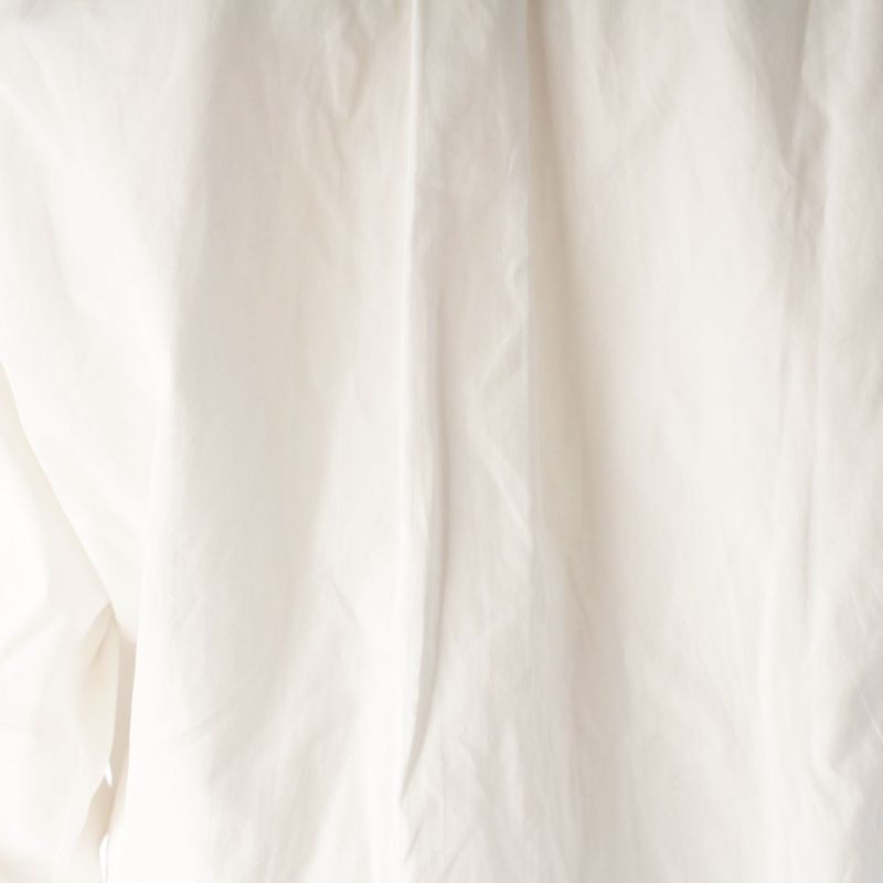 Hermes Martin Margiela Era Cotton Long Sleeve Shirt Top White 44