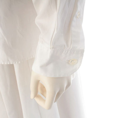 Hermes Martin Margiela Era Cotton Long Sleeve Shirt Top White 44