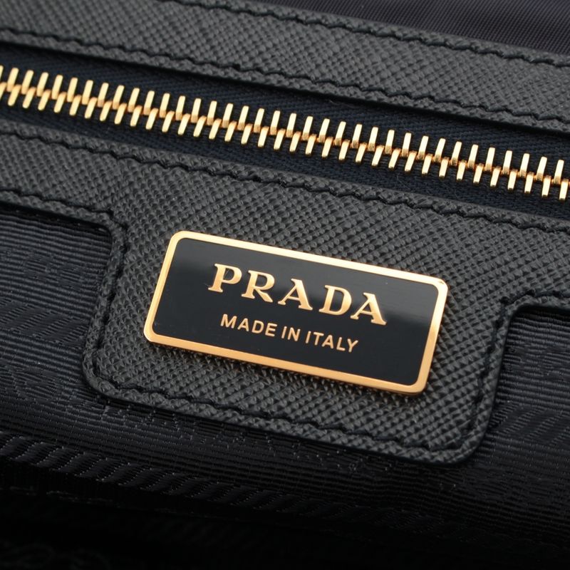 Prada Re Edition Re-Nylon Saffiano Large Tote Navy TU
