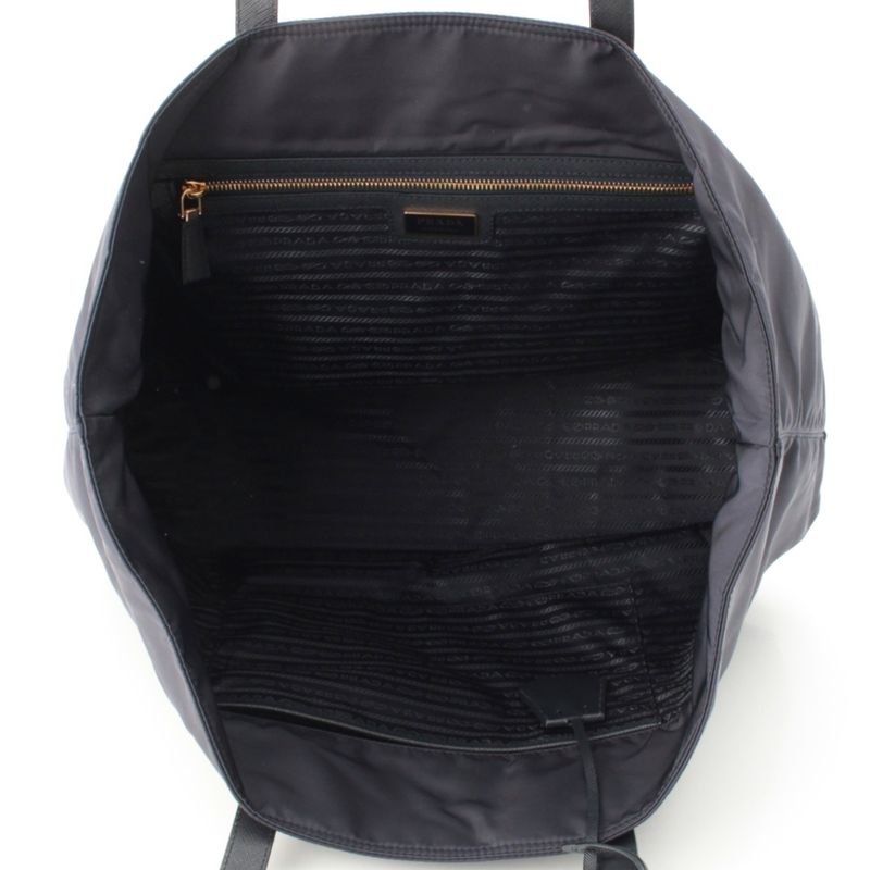 Prada Re Edition Re-Nylon Saffiano Large Tote Navy TU