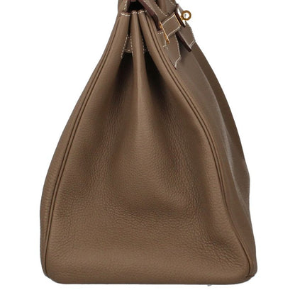 Hermes Birkin 40 Togo Handbag Etoupe