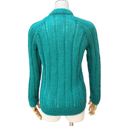 Prada Cardigan Nylon Green