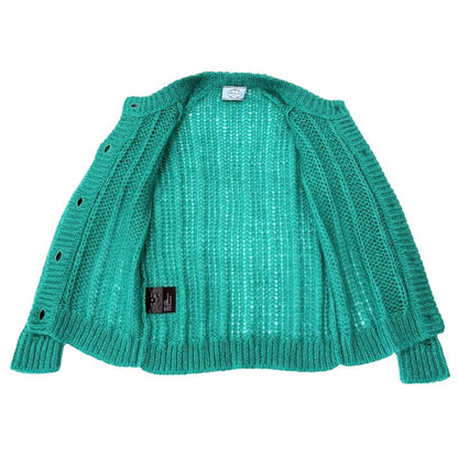 Prada Cardigan Nylon Green