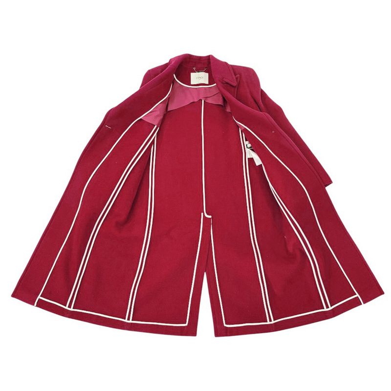 Fendi Wool Jacket Red