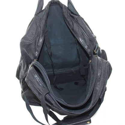 Gucci Boston Bag 2-Way GG Canvas Black YT