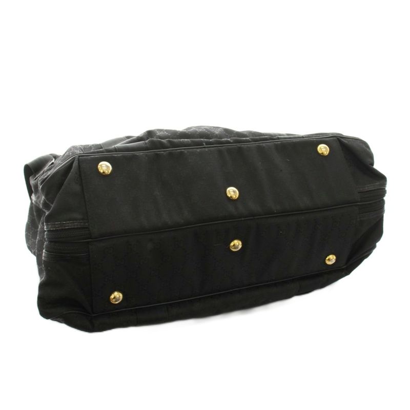 Gucci Boston Bag 2-Way GG Canvas Black YT