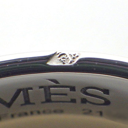Hermes Ring Hella Cles Motif Points Diamond Total 18k White Gold . 52