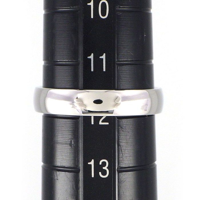 Hermes Ring Hella Cles Motif Points Diamond Total 18k White Gold . 52