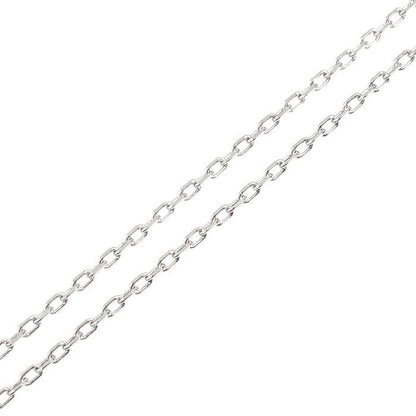 Cartier 18k White Gold Amulet Necklace Diamond 60 cm