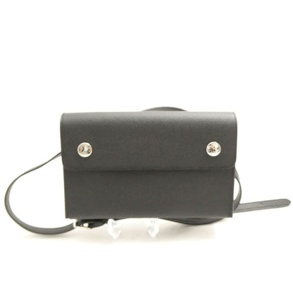 Hermes Nap to Go Veau Epsom Shoulder Bag Silver Purse