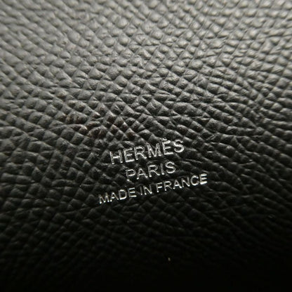 Hermes Nap to Go Veau Epsom Shoulder Bag Silver Purse