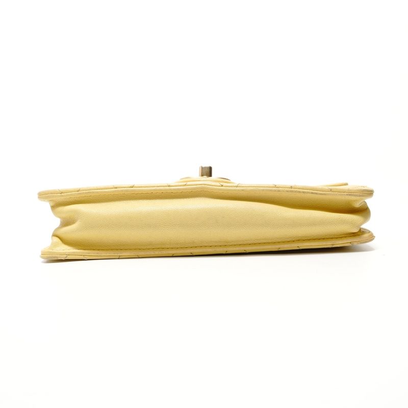 Chanel Shoulder Bag Quilted Pearl Chain