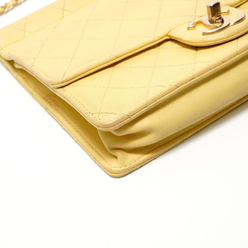 Chanel Shoulder Bag Quilted Pearl Chain