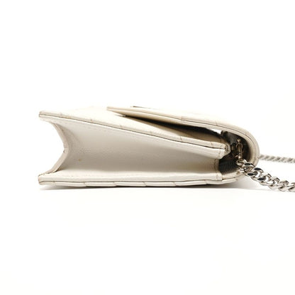 Saint Laurent Yves Shoulder Bag Cassandra Silver