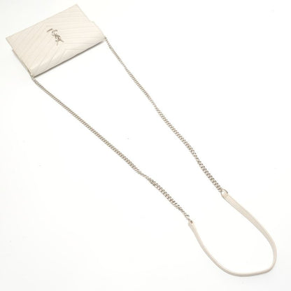 Saint Laurent Yves Shoulder Bag Cassandra Silver