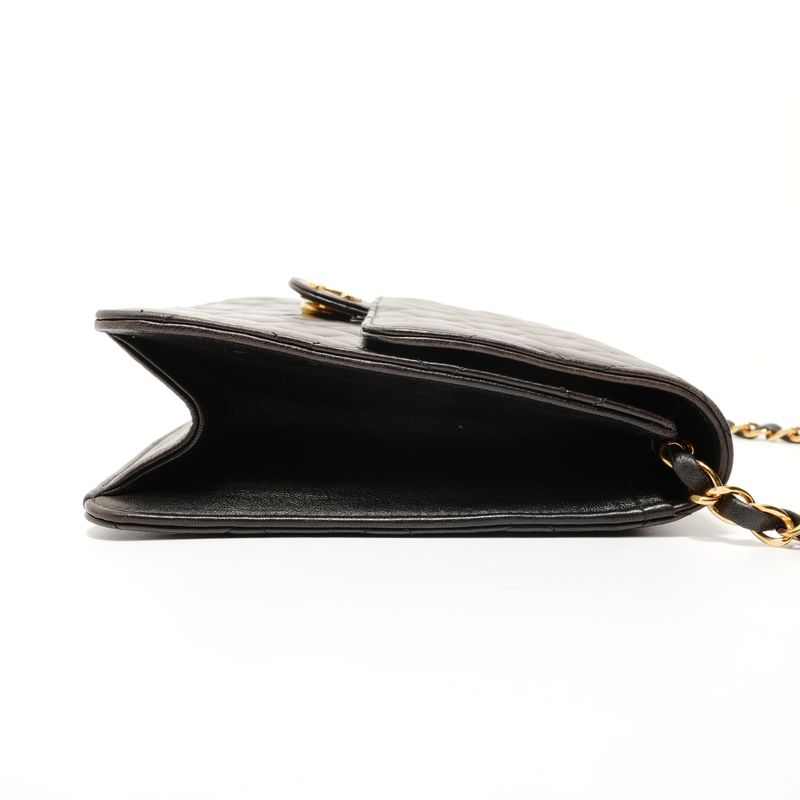 Chanel Shoulder Bag Push Lock Quilted