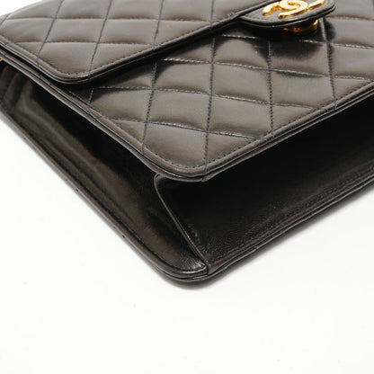 Chanel Shoulder Bag Push Lock Quilted