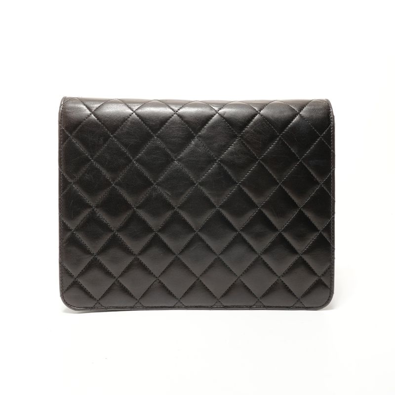 Chanel Shoulder Bag Push Lock Quilted