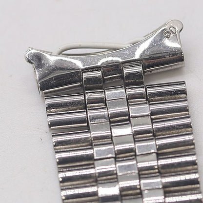 Rolex Jubilee Bracelet Strap Stainless Steel Silver Color 20 mm Watch
