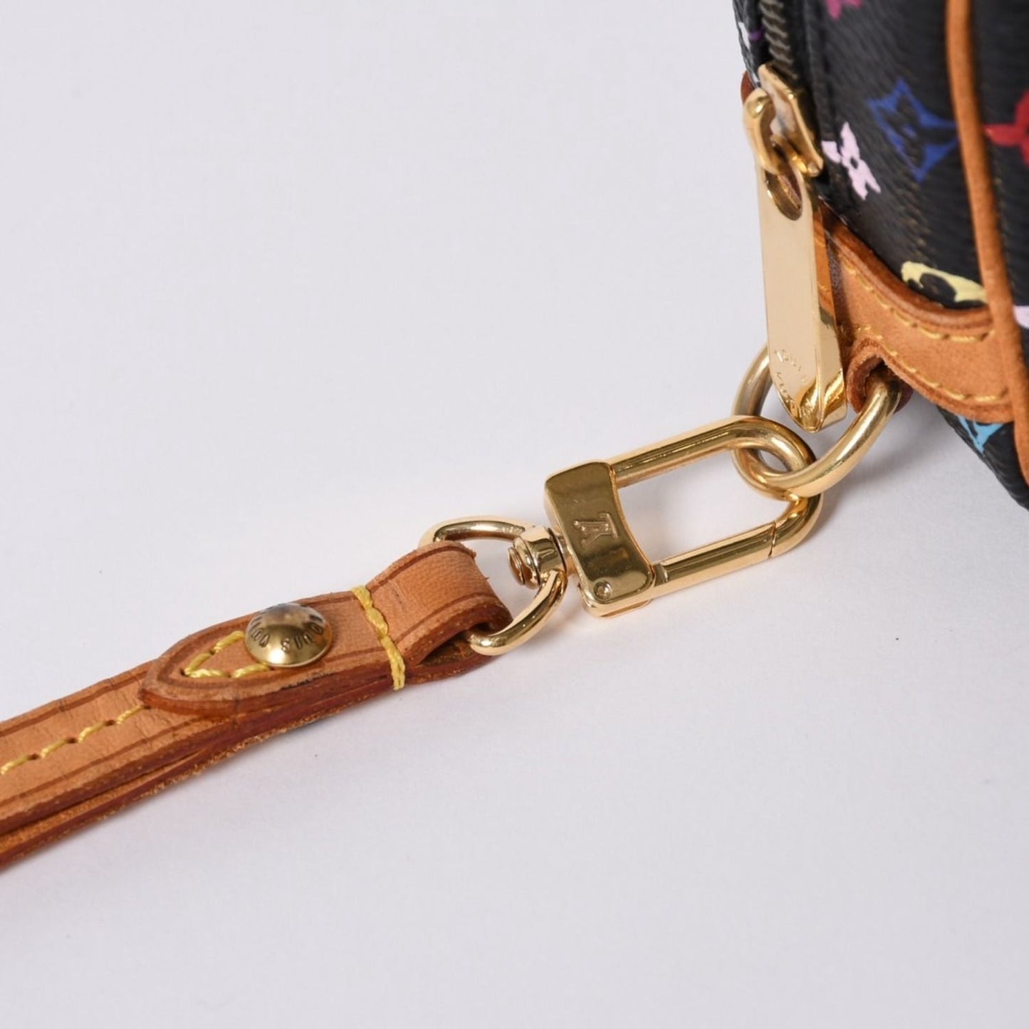 Louis Vuitton Pouch Trousse Wapiti Monogram Multicolor Black Takashi Murakami — view 7