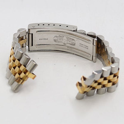 Rolex Stainless Steel Silver Color YG SS 19 mm Watch Tam