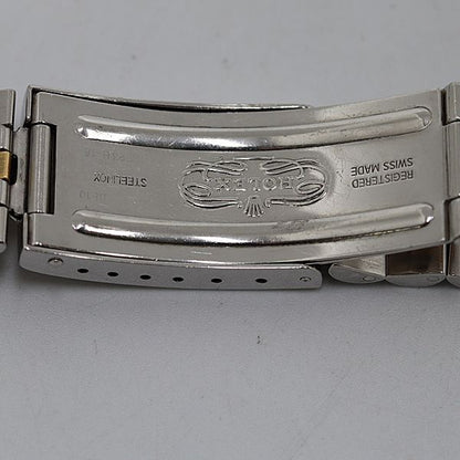 Rolex Stainless Steel Silver Color YG SS 19 mm Watch Tam
