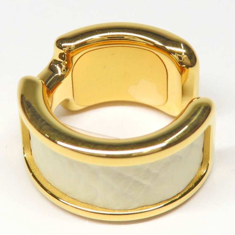 Hermes Olympe PM Nata Gold Metal Leather Small Hat