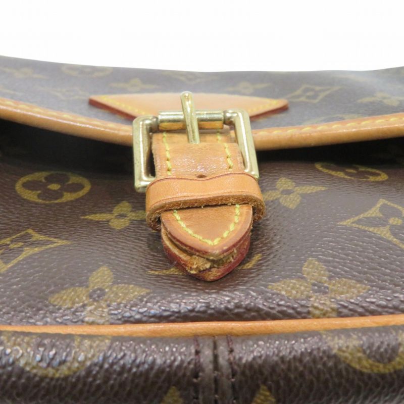 Louis Vuitton Sologne Monogram Shoulder Bag Canvas
