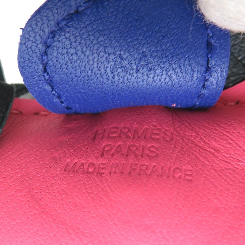 Hermes Charm Keychain Keychain & Charms Blue